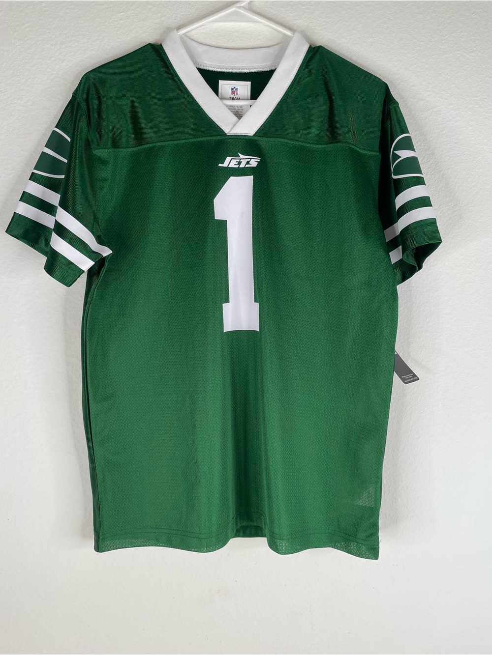 Sauce Gardner New York Jets #1 NFL Youth Jersey Green XL (16/18) NWT Official